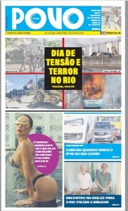 capa jornal o povo 13-01