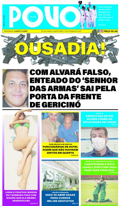 capa jornal o povo 11-02